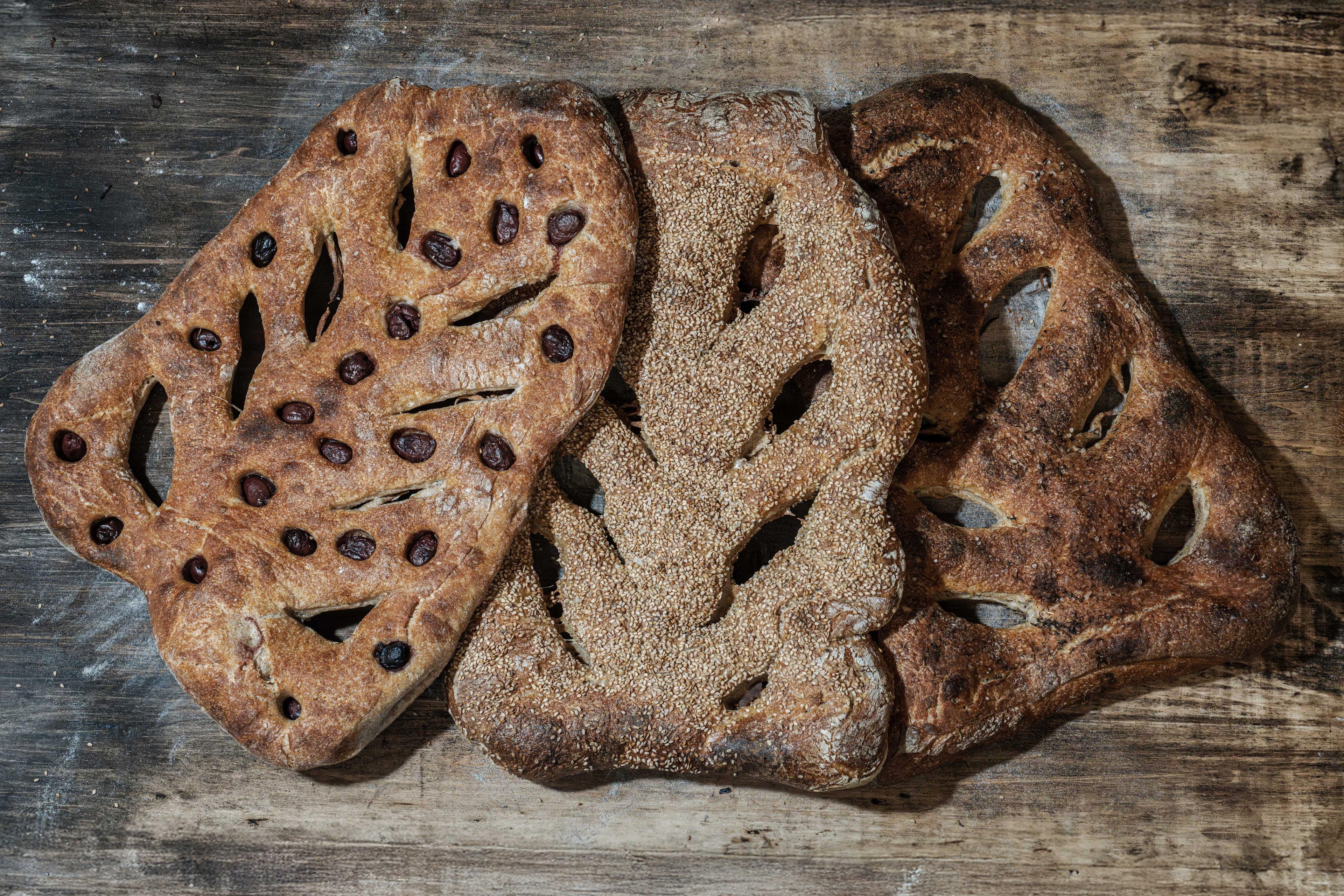 French Sourdough Fougasse